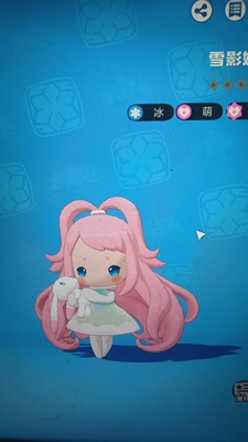 洛克王国异色雪影娃娃 我包高级球