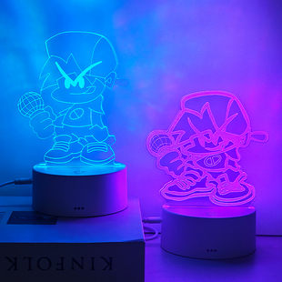 送同学生日礼物周五夜放克游戏周边电竞房电脑机箱摆件氛围小夜灯