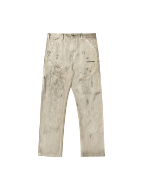 False Perception 抹脏泼墨破坏水洗卡哈特工装裤 男女同款