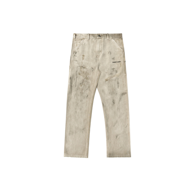 False Perception 抹脏泼墨破坏水洗卡哈特工装裤 男女同款