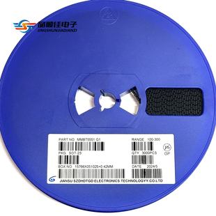 贴片三极管MMBT5551 G1 MMBT5401 2L 2N5551 5401封装SOT-23