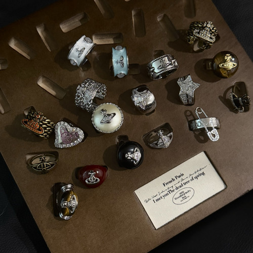 【土星系列戒指合集】复古轻奢高级感食指戒小众设计女款戒指