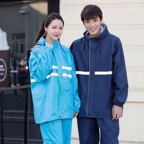 Комплект, длинный раздельный дождевик, альпинистские штаны