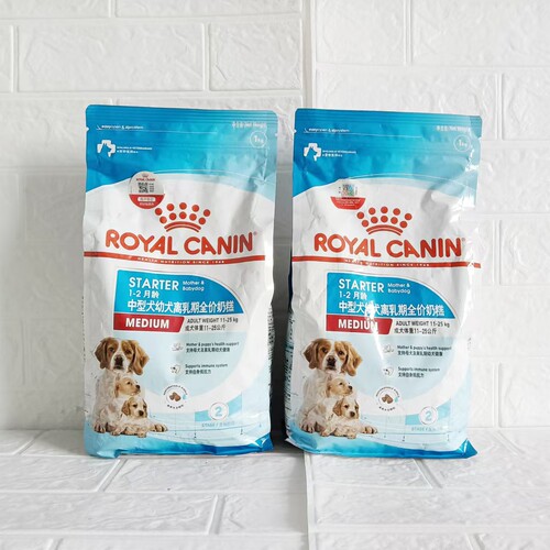 皇家MES30狗粮中型犬成犬幼犬离乳奶糕粮怀孕及哺乳期全价犬粮1kg