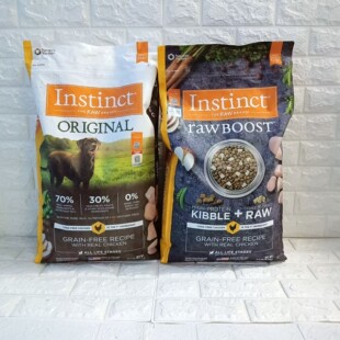 百利犬粮生鲜本能高蛋白鸡肉鸭肉犬主粮进口无谷成犬幼犬狗粮22磅