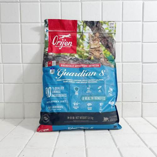 防伪可查 Orijen/渴望八重守护 无谷发腮高蛋白通用猫粮5.4kg原装