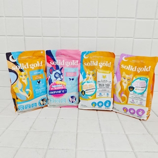 素力高 鲜肉高蛋白金装三文鱼鳕鱼鸡肉蛋粉无谷全猫主粮3磅1.36kg