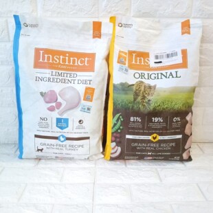 Instinct百利无谷火鸡肉经典无谷鸡肉幼猫成猫增肥猫主粮11磅5kg