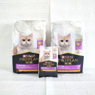 冠能 幼年期全价幼猫粮400g试吃装 高品质无谷鸡肉优护成长2.5kg