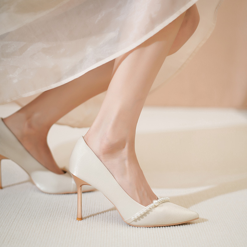 高跟鞋婚鞋新娘鞋成人礼高跟鞋