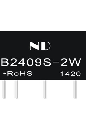 降压开关电源B2409S-2W模块 24V转9V直流隔离电源芯片