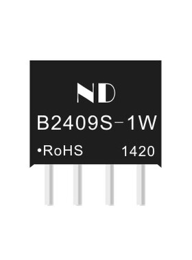 广州能达DCDC降压隔离电源B2409S-1W 24V转9V能达模块电源