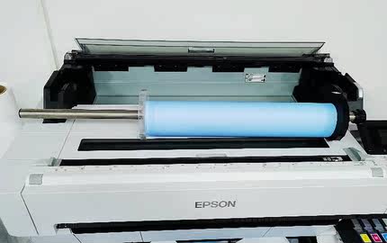 EPSON爱普生T3485N绘图仪纸杆T3480打印机进纸轴卷纸轴原装配件轮
