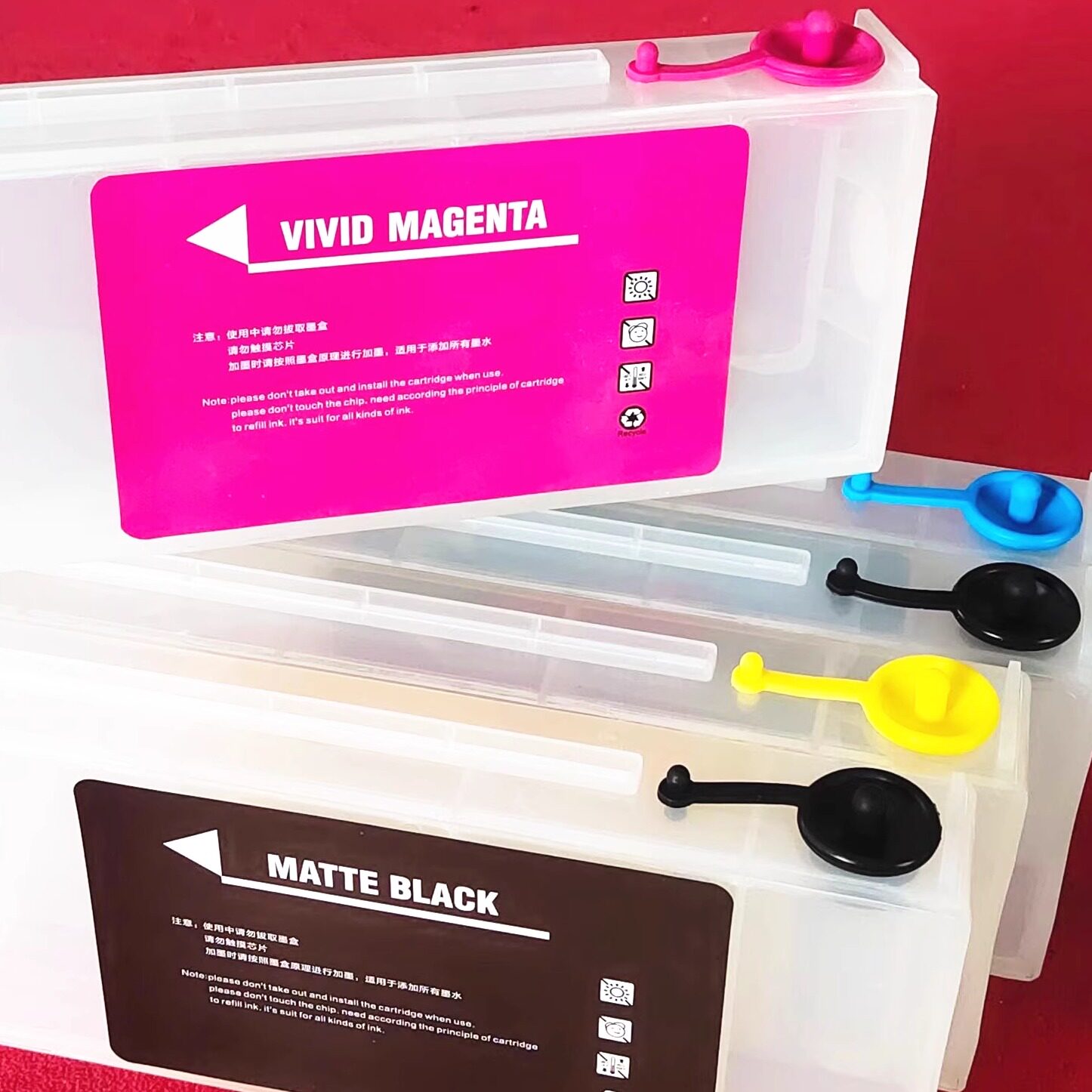 EPSON爱普生T7200连供墨盒T3200加墨联供墨水塑料盒子T5200绘图仪