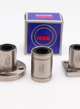 国产进口中间方法兰直线轴承LHMSW6 8 10 12 30 25 20 16 13L H G