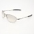 Silver Frame + Gradient Mercury Sheet (Non-Polarized, Exclusive Color Matching)