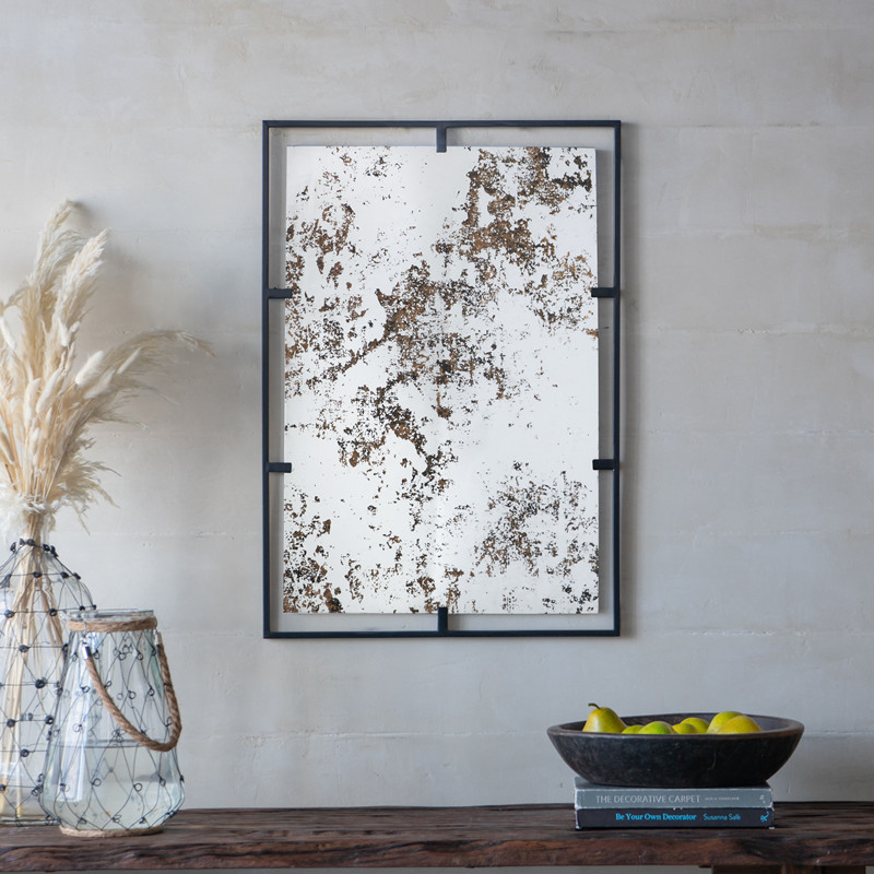 复古艺术玻璃装饰斑驳点做旧壁饰