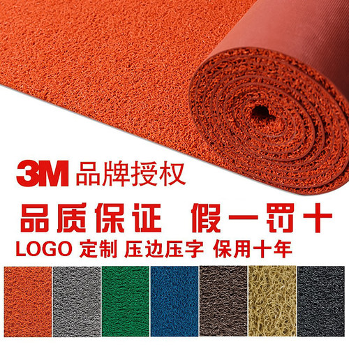 3m丝圈电梯门口地垫可定制logo