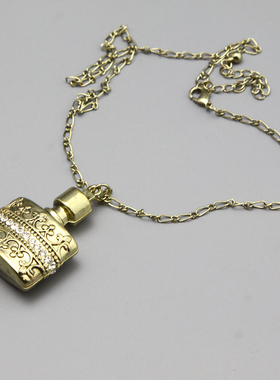 G复古vintage古董中古瓶子项链孤品