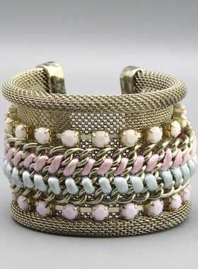 K复古vintage中古库存老货开口手镯孤品样品