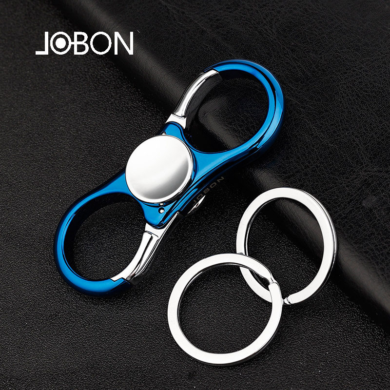 中邦钥匙扣男女士腰挂指尖陀螺把玩减压汽车钥匙圈环挂件创意挂件