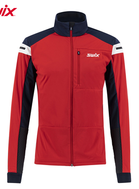 SWIX冬季户外越野滑雪运动外套男女款跑步徒步保暖透气长袖软壳衣