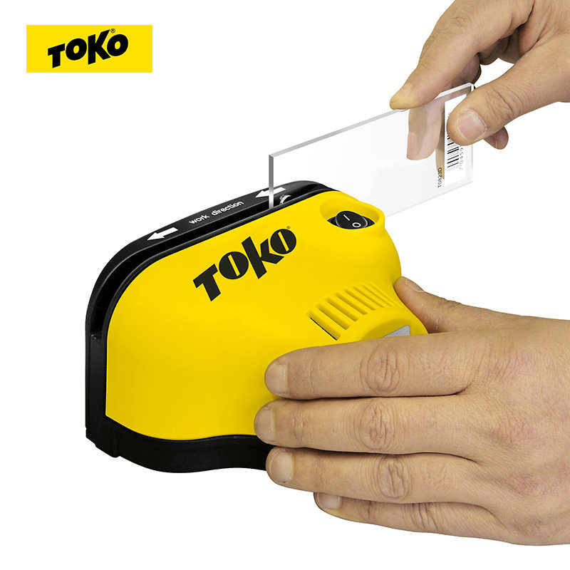 TOKO滑雪板护理工具世界杯软塑刮刀电动磨具刮蜡板磨具刮刀打磨器