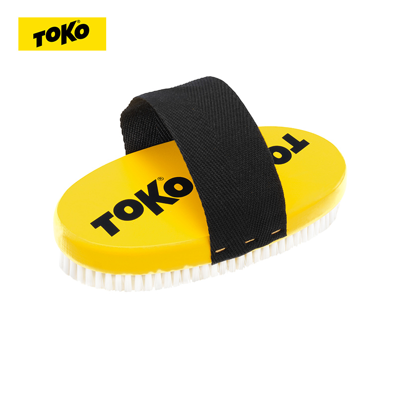 toko雪板清洁板底保养除蜡尼龙刷