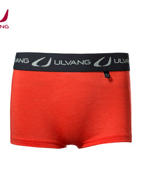 【特价产品丨NO退货】ULVANG运动透气排汗亲肤羊毛平角内裤女士