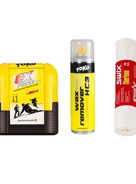 TOKO/SWIX滑雪蜡除蜡剂套装 单双板便携快捷全温液体雪板蜡通用型