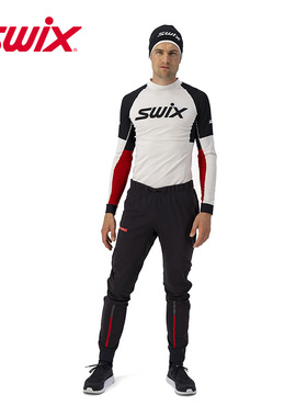 SWIX冬季训练TRIAC长裤户外滑雪跑步速干保暖热身运动打底裤男女