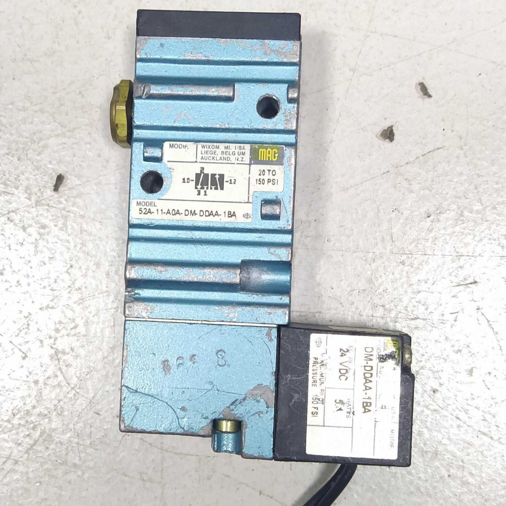 MAC原装拆机电磁阀52A-11-A0A-AOA-DM-DDAA-1BA 35A-AAA-DDAA-1BA
