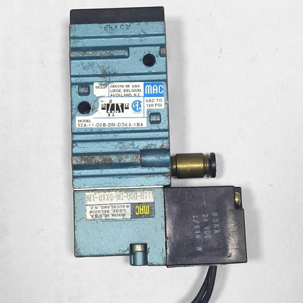 Mac拆机电磁阀52A-11-31-A0B-AOB-D0B-F0B-DM-GM-DDAA-GDFA-1BA