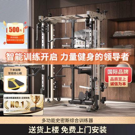 HEAD海德龙门架家用健身器材多功能卧推史密斯综合训练器飞鸟器械