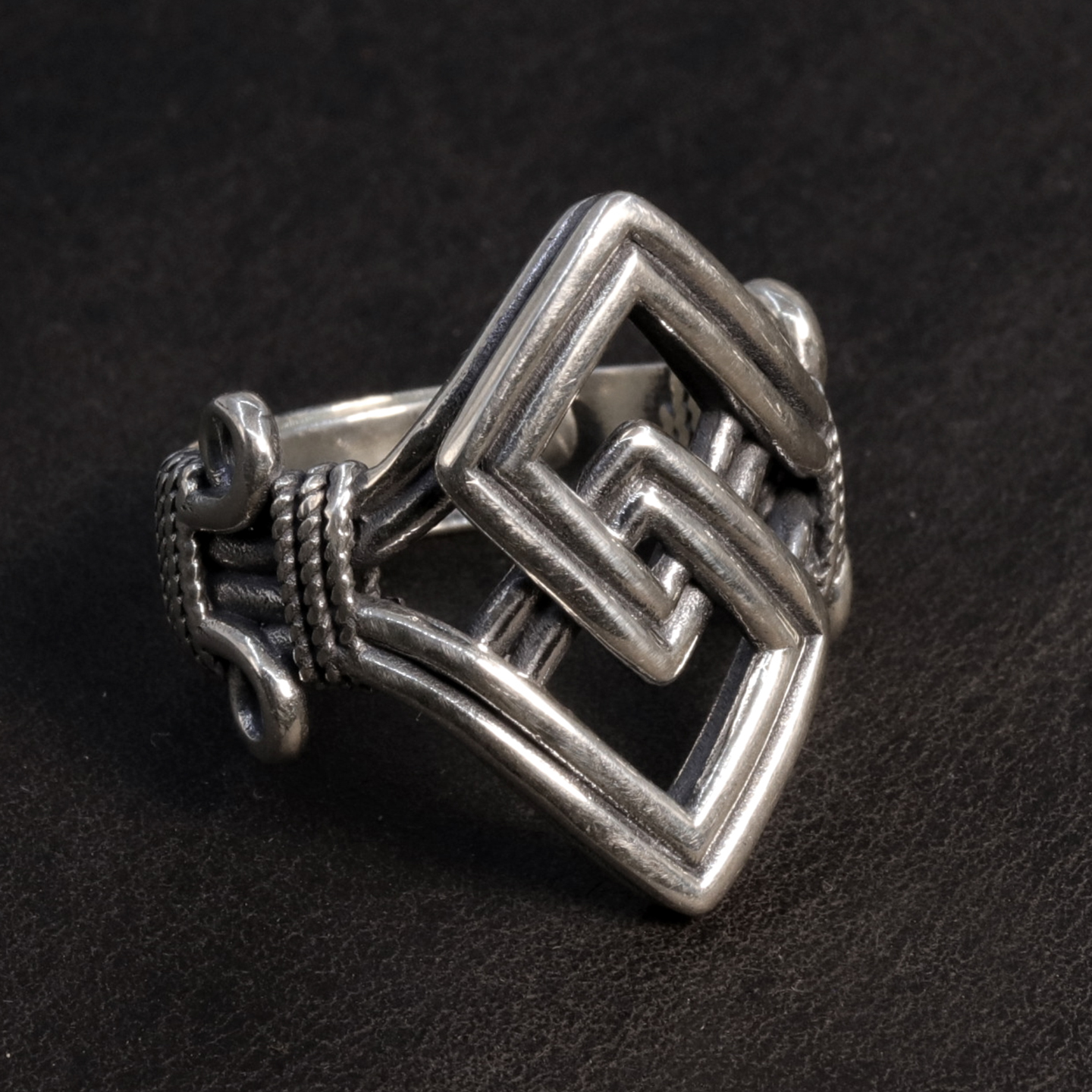 蒙客银饰纯银开口情侣送男友礼物