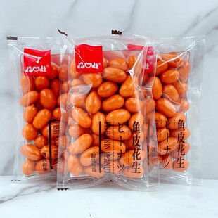 亿口佳鱼皮花生小包装零食网红办公室解馋小零食小吃休闲食品包邮