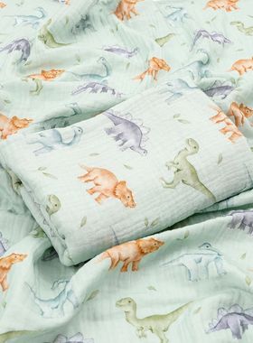 Kangobaby #My Soft Life# 100% Cotton Baby Muslin Blanket Inf