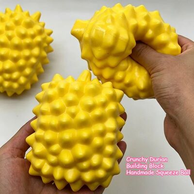 Crunchy Durian Building Block Handmade Squeeze Ball Fruits S