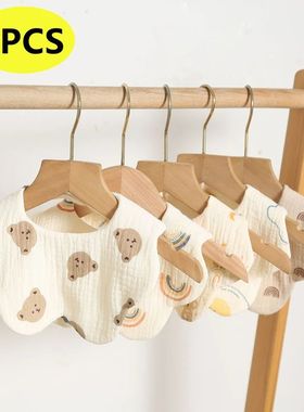 born Bibs Burp Cloths For Baby Girls Boys Infants Cotton Sal