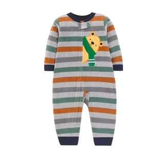 Winter Baby Rompers Clothes Zipper Fleece Warm Kids Girl Paj