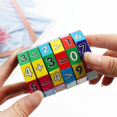 Creative Kids Magic Cube Math Toys Addition Subtraction Mult