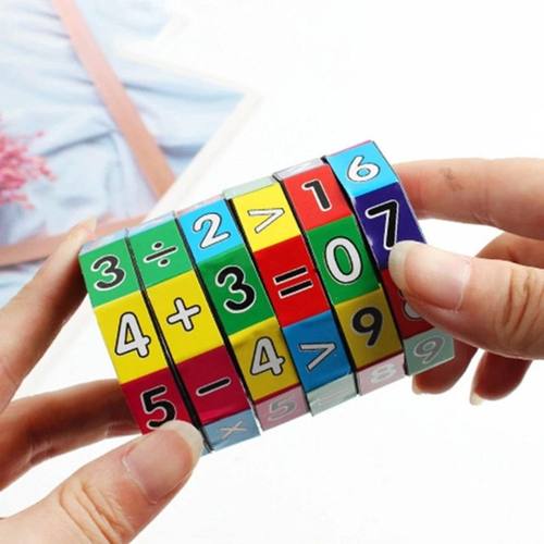 Creative Kids Magic Cube Math Toys Addition Subtraction Mult