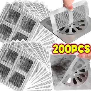 Disposable Shower Drain Hair Catcher Mesh Shower Drain Cover