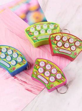 Fun Mini Gopher Children's Palm Hands-on Speed Game with Lig