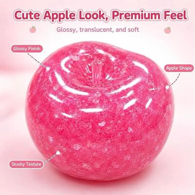 New Apple Slushie Squishy Fidget Toy Crunchy Moldable Non-Bo
