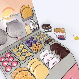Waffle Knead Creative Cute Quiet Book Decompression Toy Book