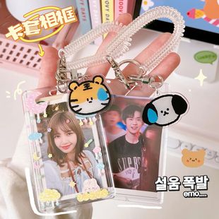 Holder Inch Transparent Album Photocard Kpop Photo Acrylic