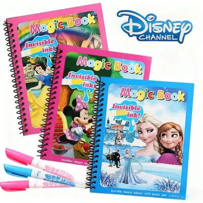 Anime Frozen Water Painting Drawing Books Diy Graffiti Toys