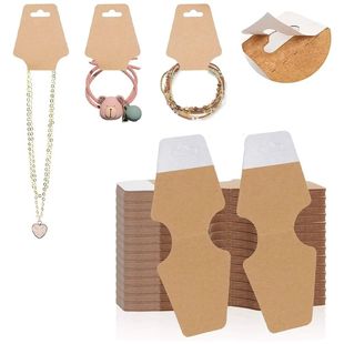 Bracelet Necklace Display Foldable Pric 50Pcs Adhesive Blank