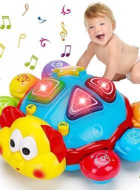 Baby Crawling Walking Musical Toy Spanish English Bilingual